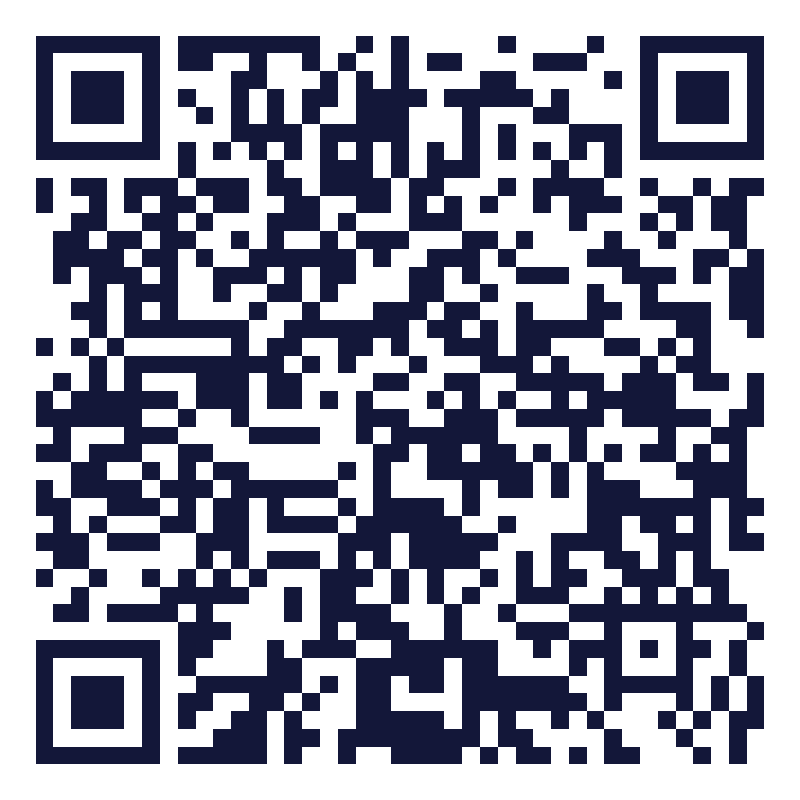 Stage de tennis des vacances de la Toussaint QR code vers le formulaire d'inscription au stage